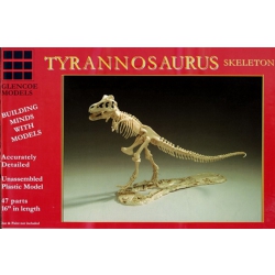 Model Plastikowy - Figurka szkielet Tyrannosaurus Rex Skeleton 1/24 - GLENCOE Models 7906